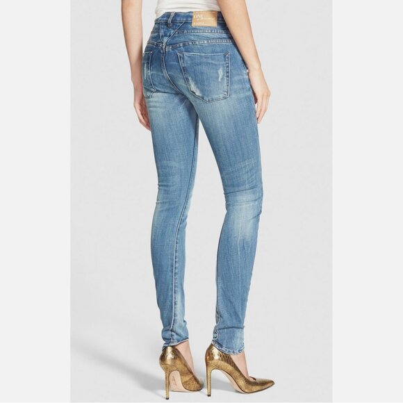 One Teaspoon Hoodlums Destroyed Skinny Leg - Picture 2 of 3